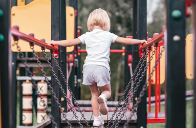 Child on Playground