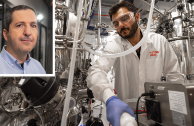 Believer Meats Facility and Founder Prof. Nahmias