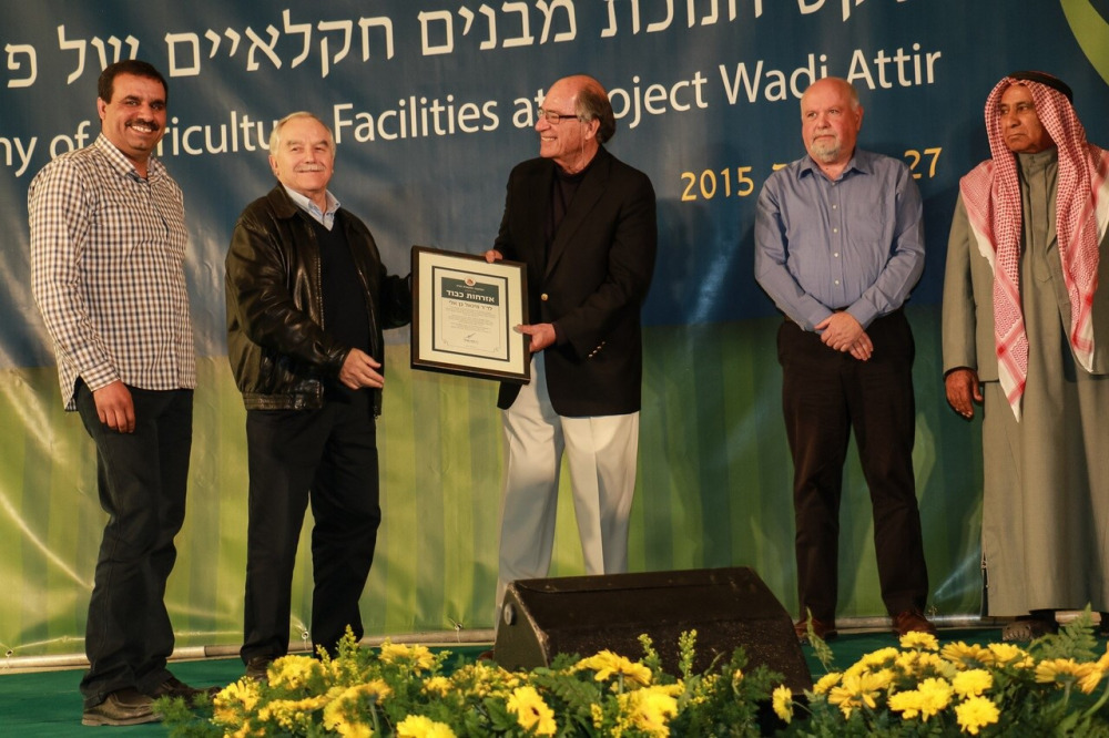 Celebrating an international sustainable project